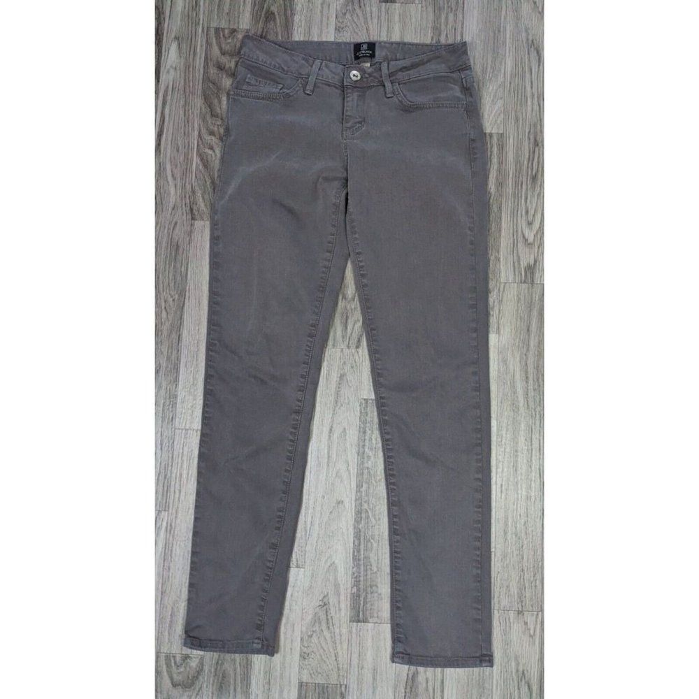 Just Black Womens Size 25 Pockets Skinny Grey Denim Jeans